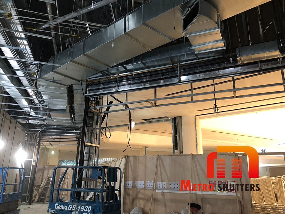 捲門結構鋼體是宮過程照