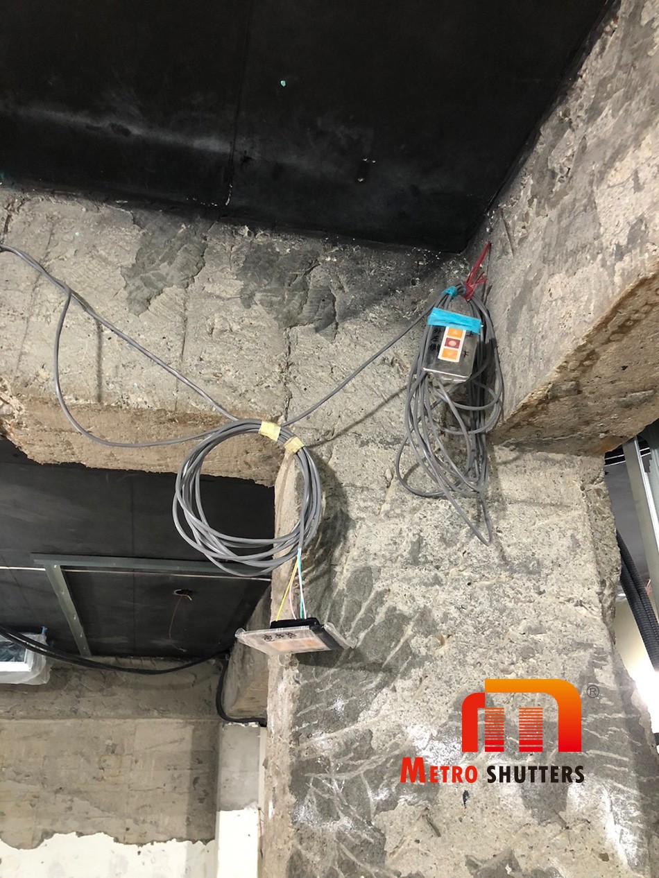 牆面線路整理與控制開關預埋